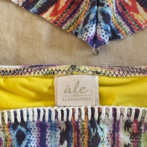 Colorful Patterned Bikini Set - Picture 2 of 3